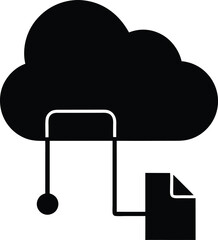 cloud computing concept illustration