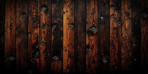 Marine Ebony Wood Texture, Worn Ship Deck with Salt Stains