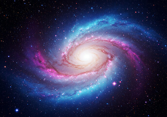 Stunning Spiral Galaxy Image: A Cosmic Background for Your Designs