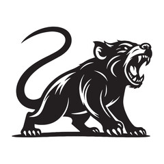 Corporate tasmanian devil silhouette vector – tasmanian devil silhouette – tasmanian devil vector – tasmanian devil illustration – silhouette of tasmanian devil

