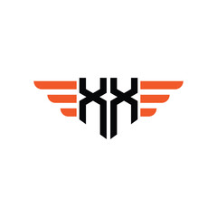 Obraz premium Elegant Art Deco Geometric Border Logo with Letter Monogram