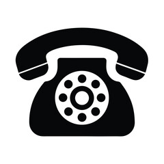 phone stencil icon vector illustration