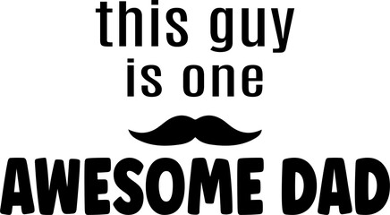 Obraz premium dad day