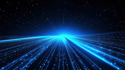 Digital Space Travel Through Light Streams