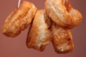 Fresh Moroccan Sfenj Close Up, Sfanj Donuts