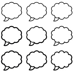 Fototapeta premium Speech Bubbles