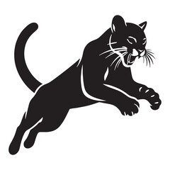 Corporate-friendly ocelot silhouette vector structured for professional reports and presentations – ocelot silhouette – ocelot vector – ocelot illustration – silhouette of ocelot

