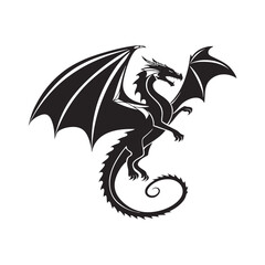 dragon tattoo vector