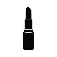 lipstick swatch stencil icon vector illustration