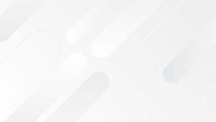 Abstract Minimalistic White Background Design With Clean Geometric Patterns, Vector EPS 10