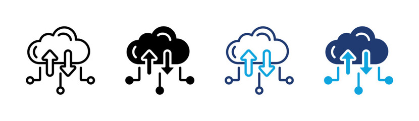 Cloud Traffic Icon