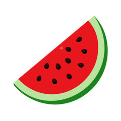 watermelon vector illustration
