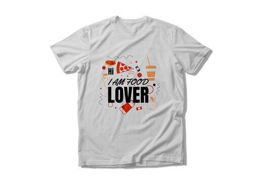 Food Lover Tshirt for Adults