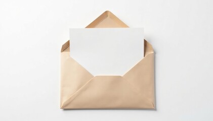 Sealed envelope, confidential file on white background , message, background