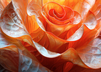 Background illustration with flowers for holiday cards,Generated by AI