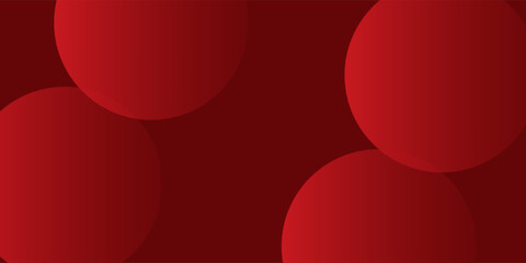 Red abstract background. Dynamic shapes composition
