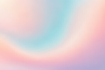 Fototapeta premium Pastel Gradient Fusion of Dusty Pink, Light White, and Pastel Blue