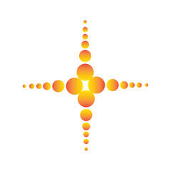 orange abstract background