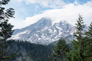 Naklejka premium Mount Rainer