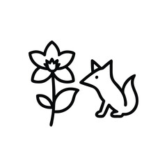 abstract flower vector illustration