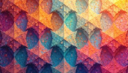 Subtle repeating geometric motif in muted tones , subtle pattern, elegant, aesthetic