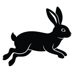 vector illustration of a rabbit