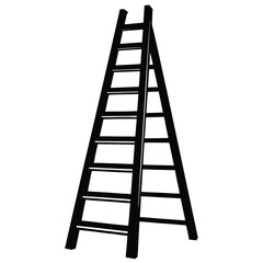 ladder isolated on white background