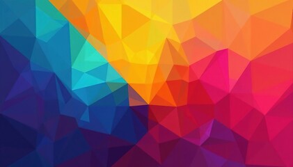 Obraz premium Abstract geometric shapes, vibrant colors, modern design, design, illustration, geometric