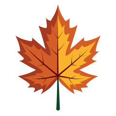 maple leaf autumn design