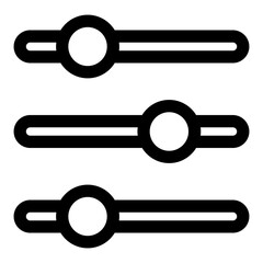 Setting buttons icon