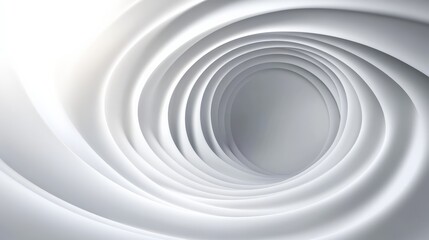 Obraz premium Abstract Spiral Tunnel Design