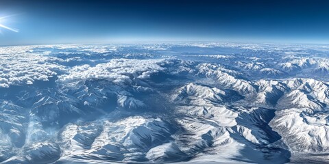 360 degree hdr mountain view earth hd
