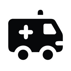 Ambulance emergency icon