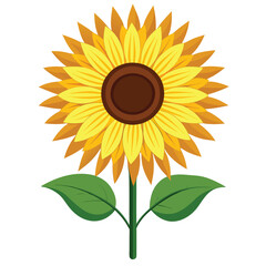 sunflower decorative art