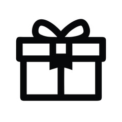 Obraz premium Gift box icon