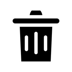 Trash bin icon