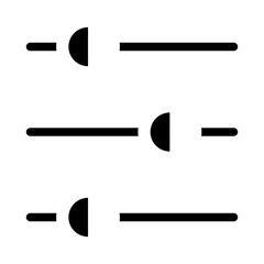 Setting buttons icon