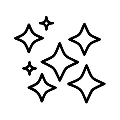 Sparkle stars vector illustration, shining stars, twinkle stars, glitter stars, magic stars, burst stars