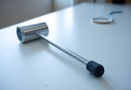 Reflex Hammer Resting on Desk