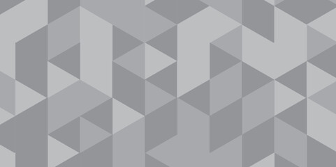 Obraz premium Gray triangle mosaic Background. Business polygonal texture. Abstract white polygon Geometric banner background. 