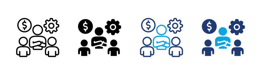 Obraz premium Leadership Icon