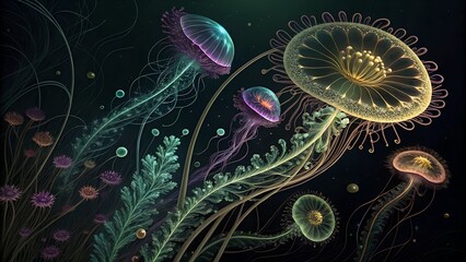 abstract fractal background