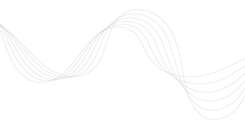 Abstract black wave banner template. with a wave line surface made of gray dots on white, he green lines are very thin, Vector illustration.