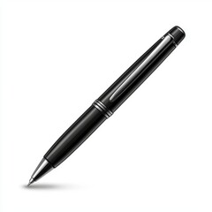 Sleek Dark Writing Tool for Journaling Elegant Ballpoint Pen Modern Office Stationery Creative Work