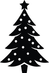 abstract christmas tree