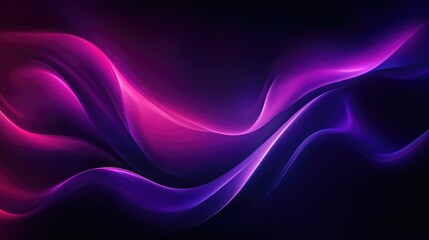 Grainy Poster Design with Dark Purple, Magenta, and Pink Abstract Elements