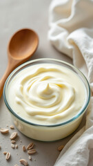 Keto spread on a spoon, ready to eat.