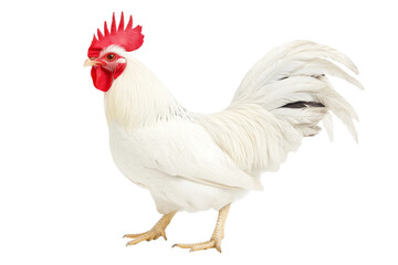 Fototapeta premium White Rooster 
