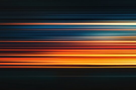 Speed light streaks in abstract motion banner background - Powered by Adobe