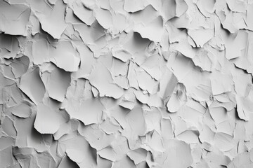 A close-up of a cracked white surface